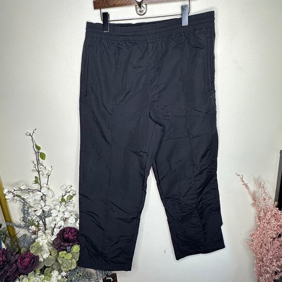 ADIDAS Skateboarding Pintuck Pants Gender Neutral Black Sz L {YY31} - Picture 5 of 9